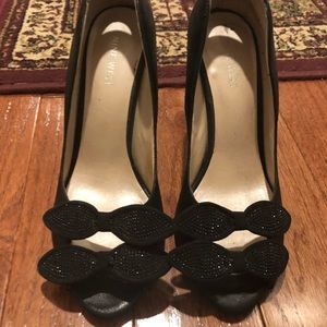 Nine West black heels
